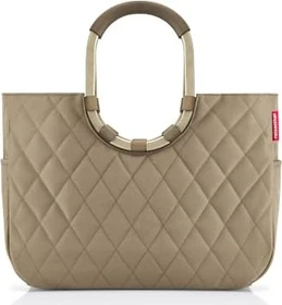 Reisenthel Loopshopper L frame rhombus olive