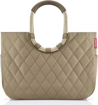 Reisenthel Loopshopper L frame rhombus olive