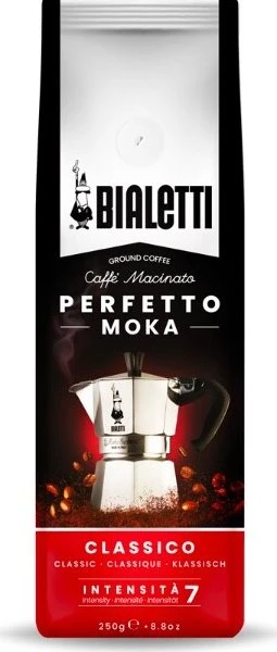 Bialetti Perfetto Moka Classico Kaffeepulver, 250g