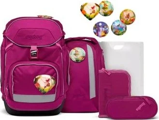 Ergobag Pack WaldzauBär 2024 Schulrucksack-Set, 6-tlg.