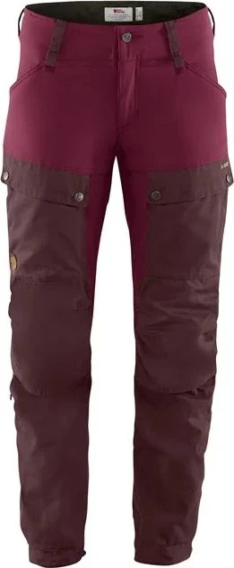 Fjällräven Keb Trousers Regular Hose lang dark garnet/plum (Damen)