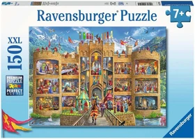 Ravensburger Puzzle Blick in die Ritterburg