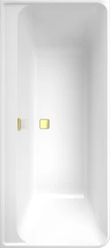 Villeroy & Boch Collaro Vorwand-Badewanne für Eckeinbau rechts 179x79cm, weiß alpin