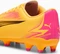 Puma Ultra Play FG/AG sun stream/puma black/sunset glow (Junior) Vorschaubild