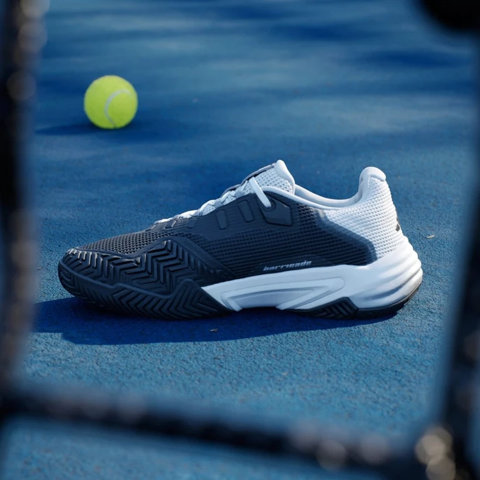 adidas Barricade 13 core black/cloud white/grey three (Herren)