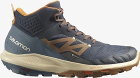 Salomon OUTpulse Mid GTX ebony/bleached sand/vibrant orange (Herren)