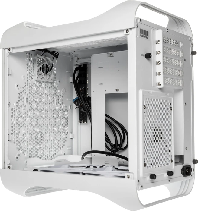 BitFenix Prodigy M 2022 ARGB, weiß, Glasfenster