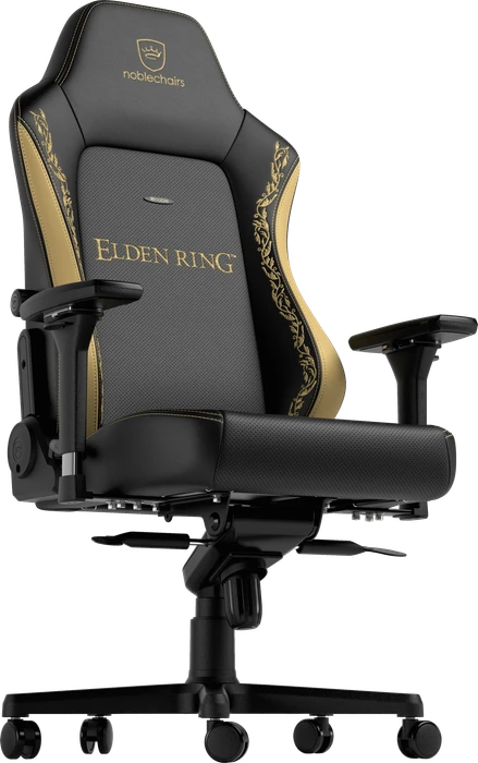noblechairs Hero Elden Ring Edition Gamingstuhl, schwarz/gold (NBL-HRO-PU-ERE) – Bild 9