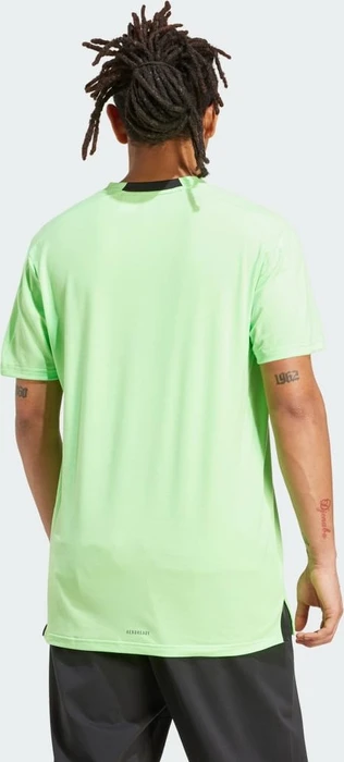 adidas Designed For Training Workout Funktionsshirt kurzarm lime burst (Herren)