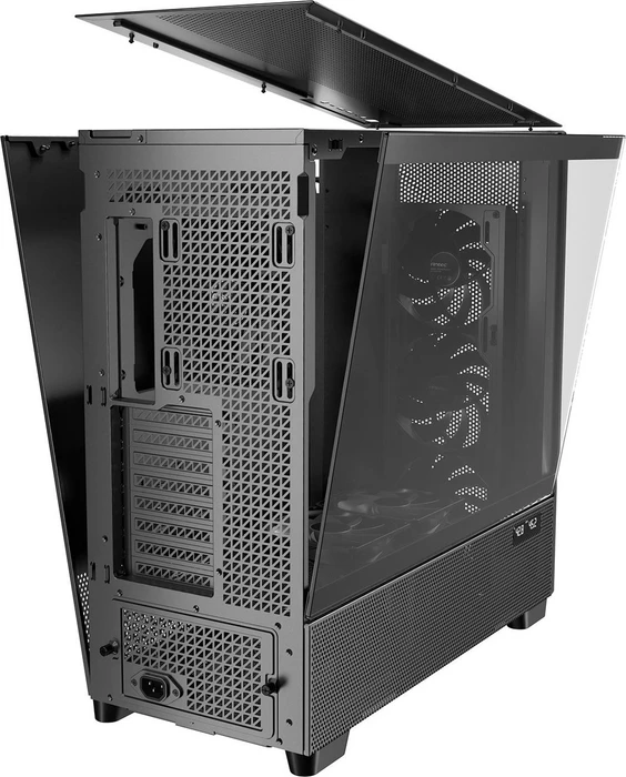 Antec Flux Pro, schwarz/braun, Glasfenster