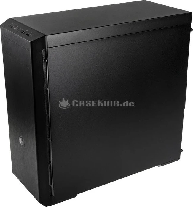 Cooler Master MasterBox MB600L schwarz/grau, Acrylfenster, mit 5.25" Schacht