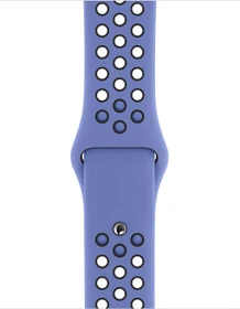 Apple Nike Sportarmband S/M und M/L für Apple Watch 40mm royal pulse/schwarz
