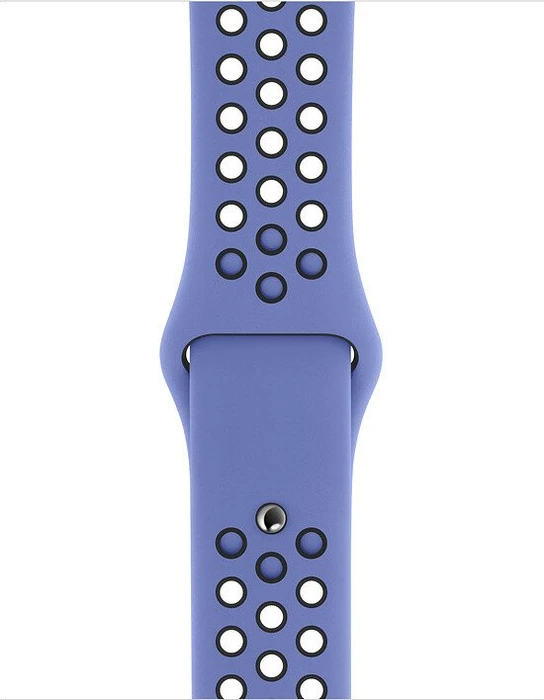 Apple Nike Sportarmband S/M und M/L für Apple Watch 40mm royal pulse/schwarz