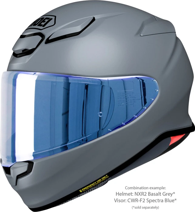 Shoei NXR2 Plain matt grau
