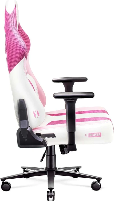 Diablo Chairs X-Player 2.0 Kids Gamingstuhl, pink/weiß