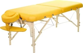 Clap Tzu Physio One Classic Koffer-Massagetisch gelb