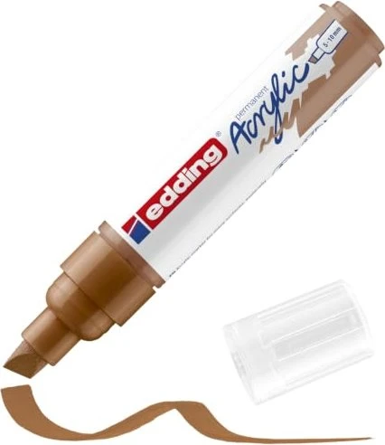edding 5000 Acrylmarker breit haselnussbraun