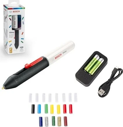 BOSCH Akku-Klebestift Gluey Marshmallow, 7 mm 0.603.2A2.102 (2 × AA) Image