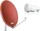 Opticum QA60 Stahl ziegelrot inkl. Single-LNB