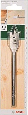 Bosch DIY Flachfräsbohrer, 19x110x160mm, 1 Stück