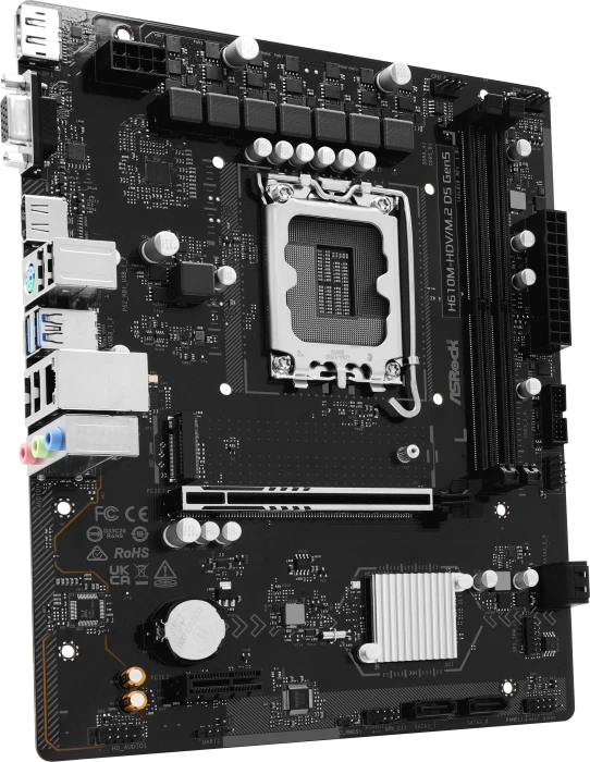 ASRock H610M-HDV/M.2 D5 Gen5 (Intel 1700)