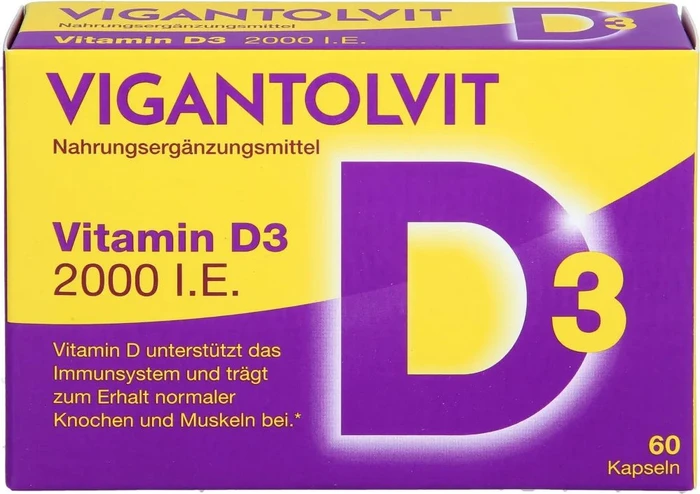 Vigantolvit Vitamin D3 2000 I.E. Weichkapseln