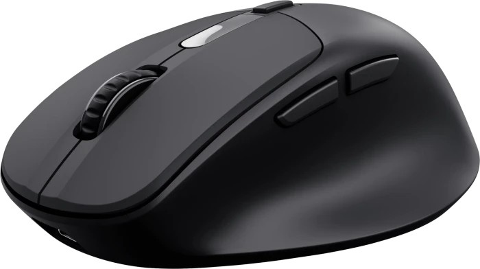 Trust Zevo Ultra-Fast Rechargeable Multi-Wireless Mouse schwarz, USB/Bluetooth