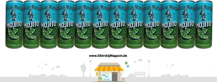 Captain Morgan White Mojito 12x 250ml