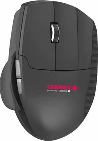 Cherry Unimouse ergonomische kabellose Maus dunkelgrau, USB