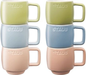 Zwilling Staub Ceramique Tasse 100ml macaron, 6 Stück