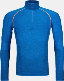 Ortovox 230 Competition Zip Neck Funktionsshirt langarm just blue (Herren)