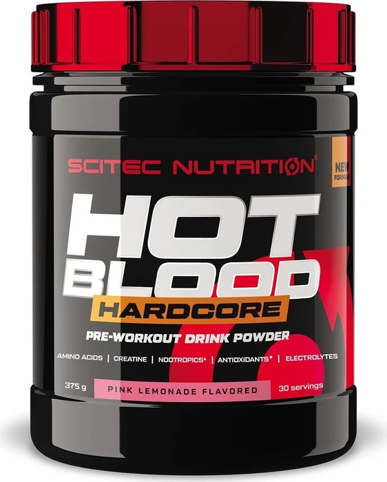 Scitec Nutrition Hot Blood Hardcore Pink Lemon 375g
