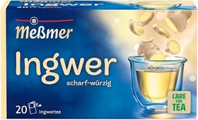 Meßmer Ingwer Tee Beutel, 25 Stück