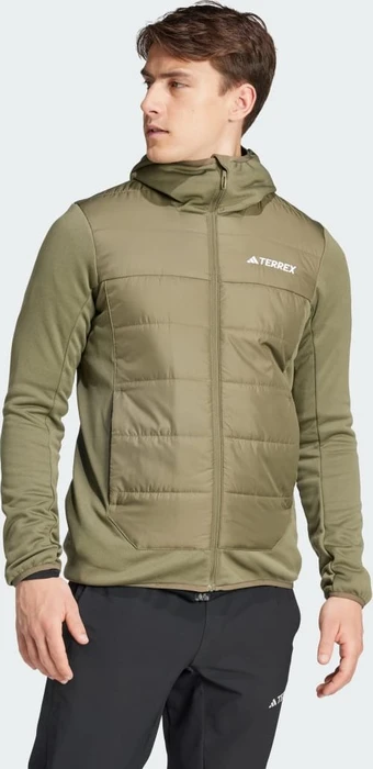 adidas Terrex Multi Hybrid Insulated Kapuze Jacke olive strata (Herren)