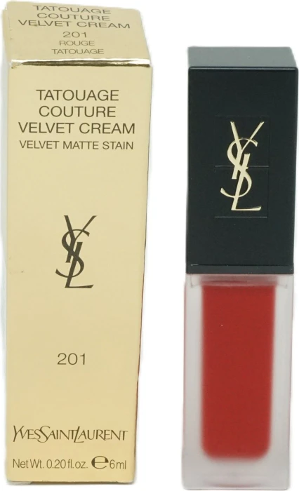 Yves Saint Laurent Tatouage Couture Velvet Cream Lippenstift 201 rouge tatouage, 6ml