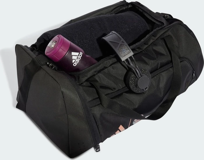 adidas FC Bayern München Away Duffelbag Sporttasche black/tech rust metallic