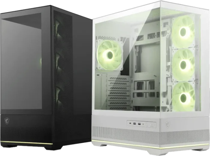 MSI MAG PANO 110R PZ White, Glasfenster