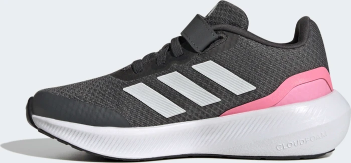 adidas Runfalcon 3.0 Elastic Lace Top Strap grey six/crystal white/beam pink (Junior)