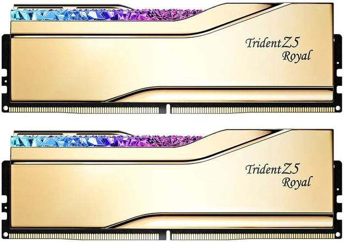 G.Skill Trident Z5 Royal RGB Gold UDIMM 32GB Kit, DDR5-6000, CL28-36-36-96