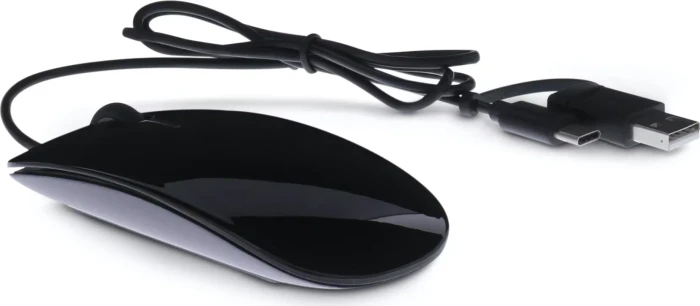 LMP Easy Mouse USB-C schwarz/grau, USB