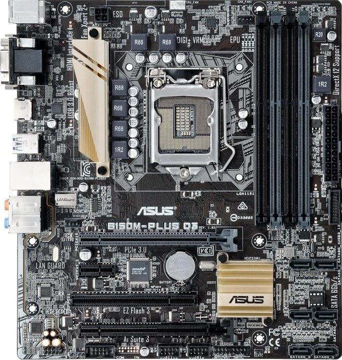 ASUS B150M-Plus D3 (Intel 1151)