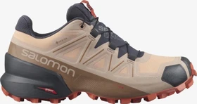 Salomon Speedcross 5 GTX sirocco/mocha mousse/mecca orange (Damen)