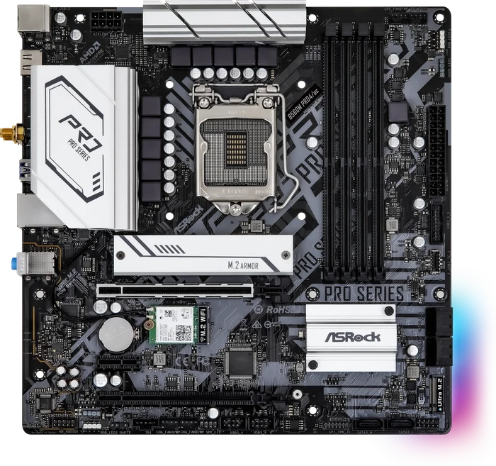 ASRock B560M Pro4/ac (Intel 1200)
