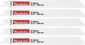 Makita BIM Metall Säbelsägeblatt 24TPI, 200x0.9mm, 5 Stück
