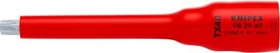 Knipex Torx Steckschlüssel 3/8", T40x123mm