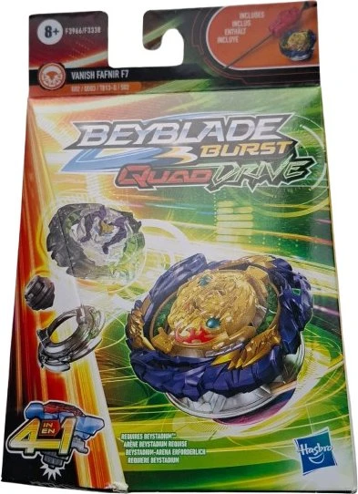Hasbro Beyblade Burst QuadDrive Vanish Fafnir F7 Starter Pack