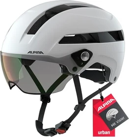 Alpina Soho Visor V Helm weiß matt