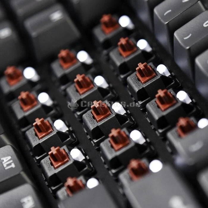 Das Keyboard Prime 13, LEDs weiß, MX BROWN, USB, UK