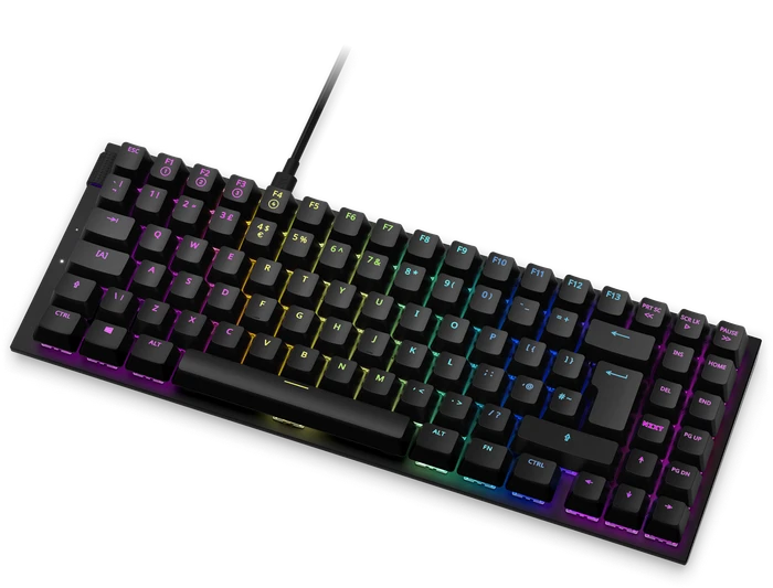 NZXT Function MiniTKL, matt, LEDs RGB, hot-swap, schwarz, Gateron RED, USB, UK