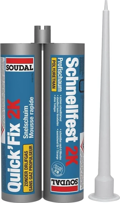 Soudal 2K-Schnellfest Montageschaum, 210ml